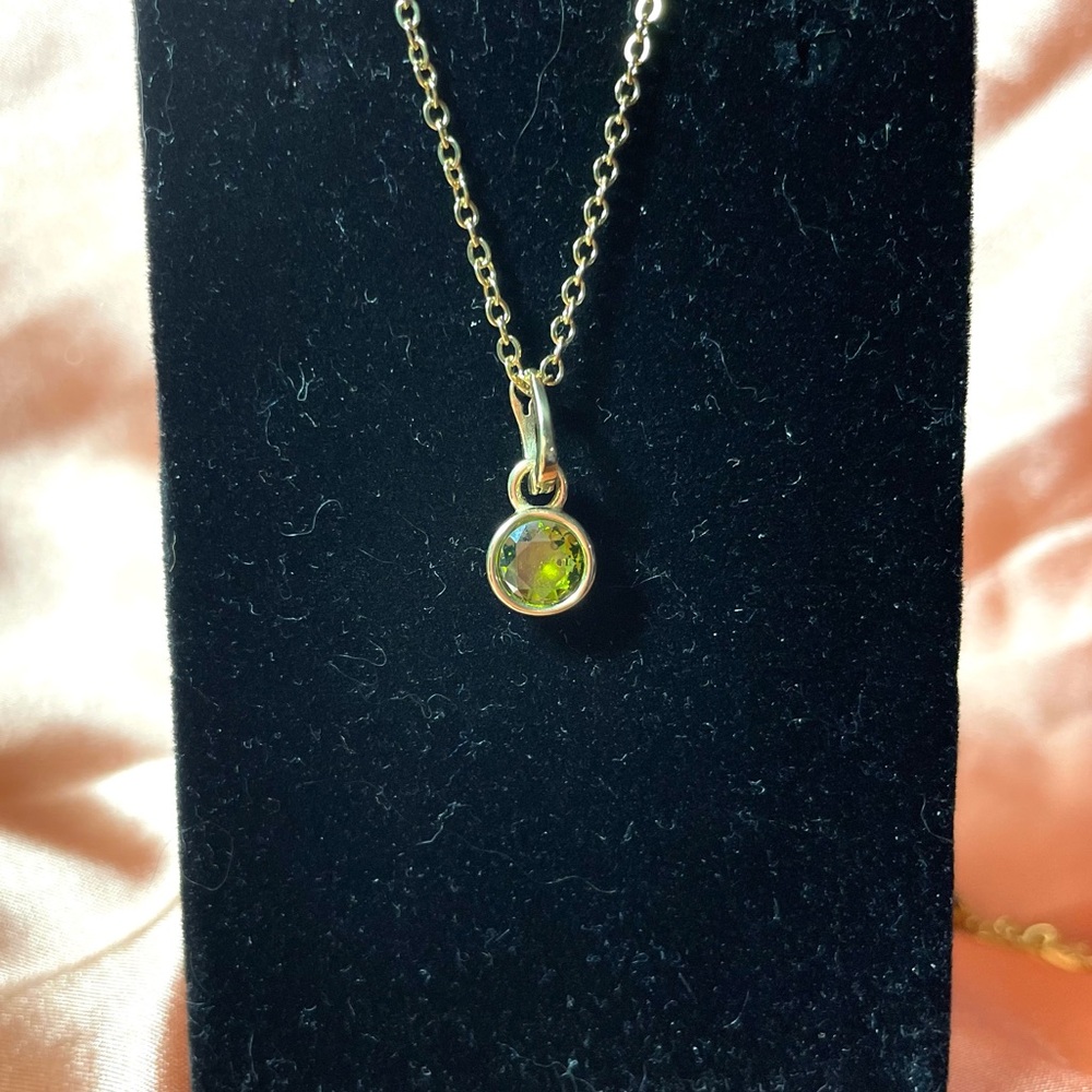 BARGAIN 2/$15 Victoria Emerson August Birthstone Necklace